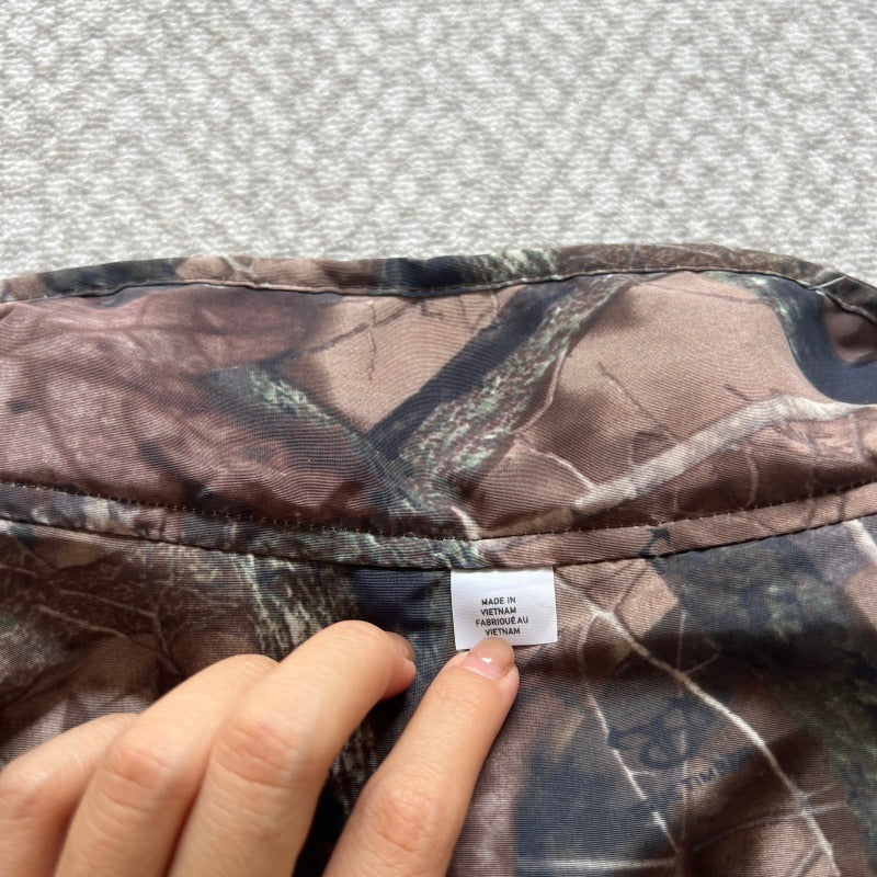 Sup Polartec Shearling Reversible Pullover "Camo"