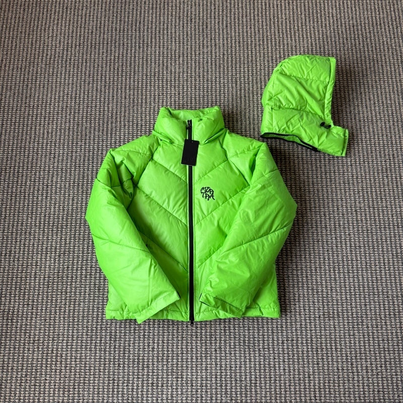 Heat Reactive Puffer (Dark Green Army in Cool Temperature - Light Green in Hot Temperature) - MERTRA