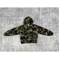 AKIMBO ZIP-UP HOODIE - WOODLAND CAMO