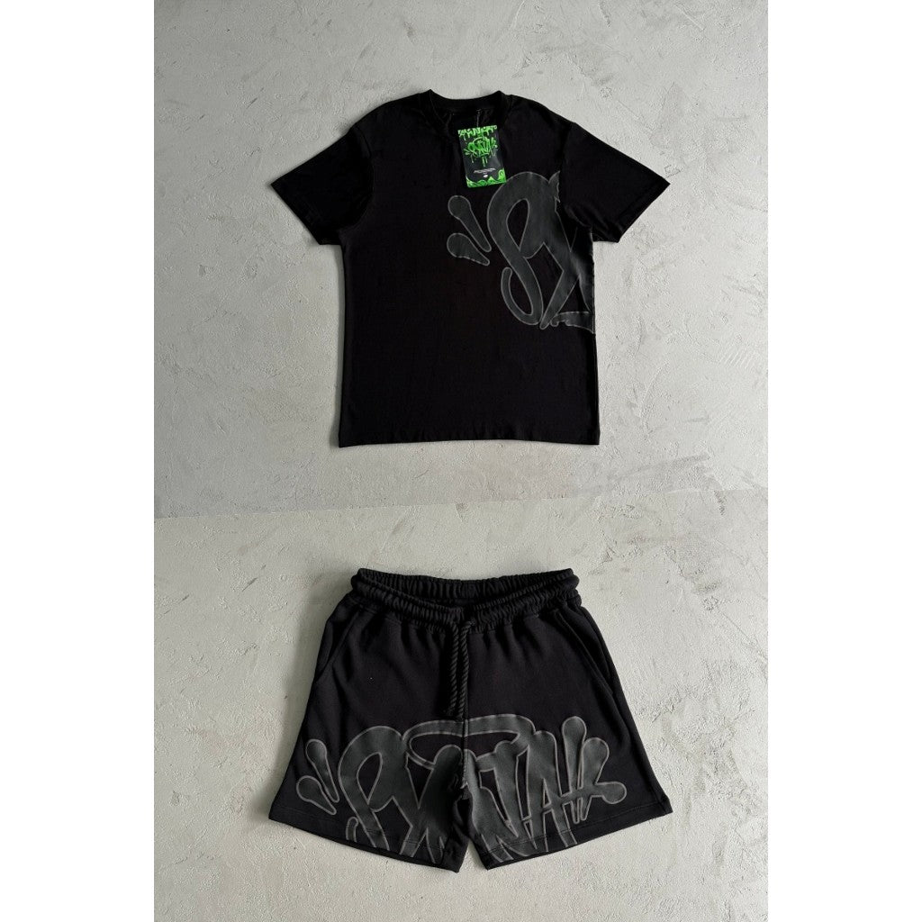 Syna World Syna Logo Tee & Shorts Set - Black