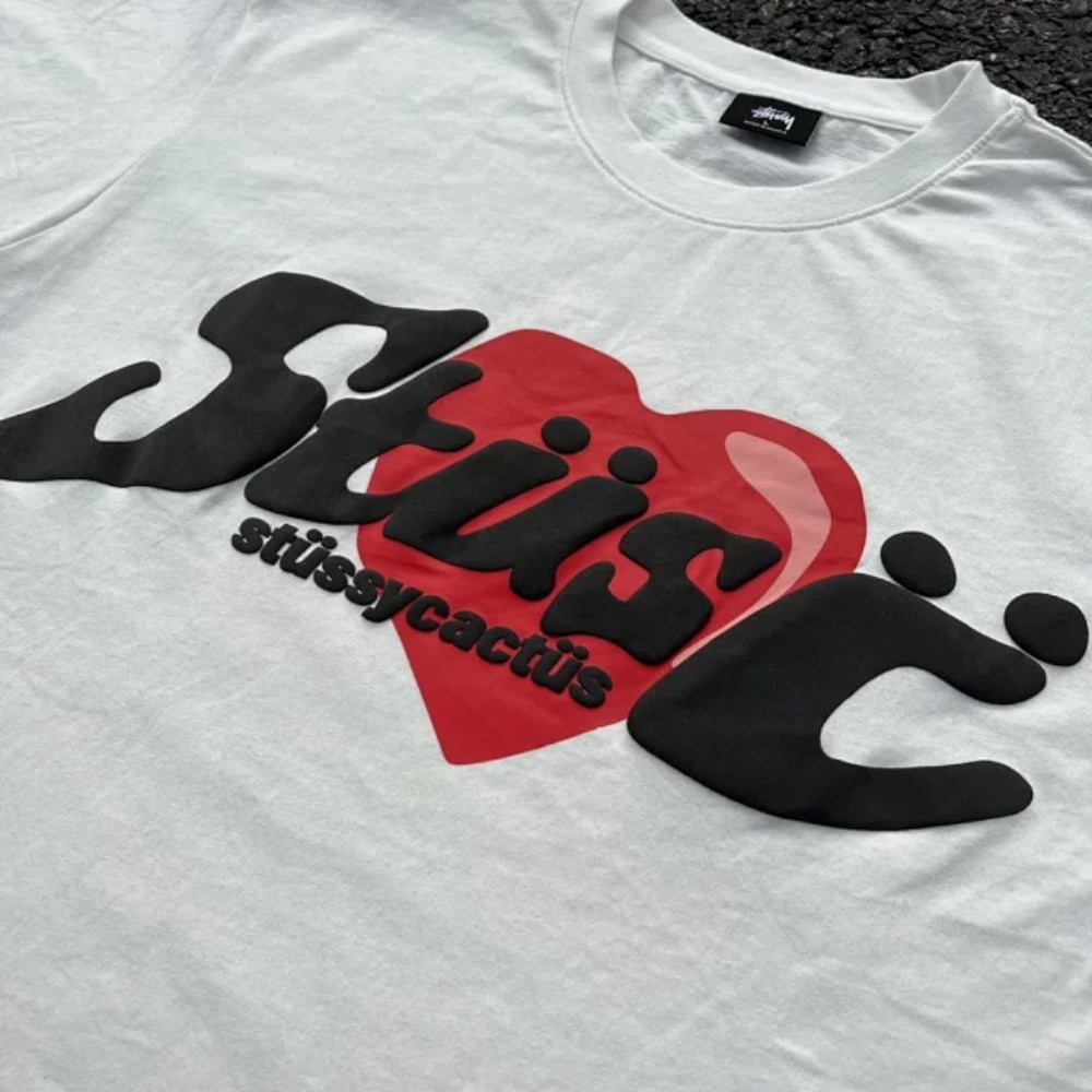 Stussy x CPFM Heart T-Shirt