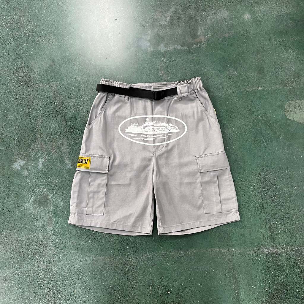 Alcatraz Cargo Shorts - C0RT31Z [BLACK/TRIPLE BLACK/NAVY/CREAM/GRAY)