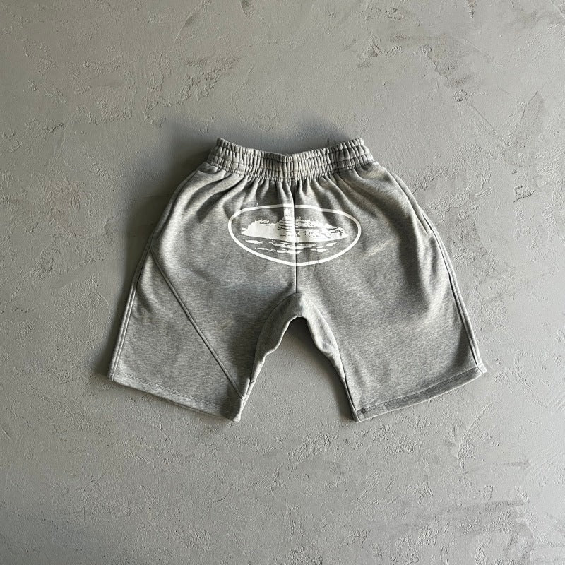 OG Alcatraz Shorts - Corteiz [BLACK/TRIPLE BLACK/BABY BLUE/BROWN/DARK BLUE/BROWN/PINK]]