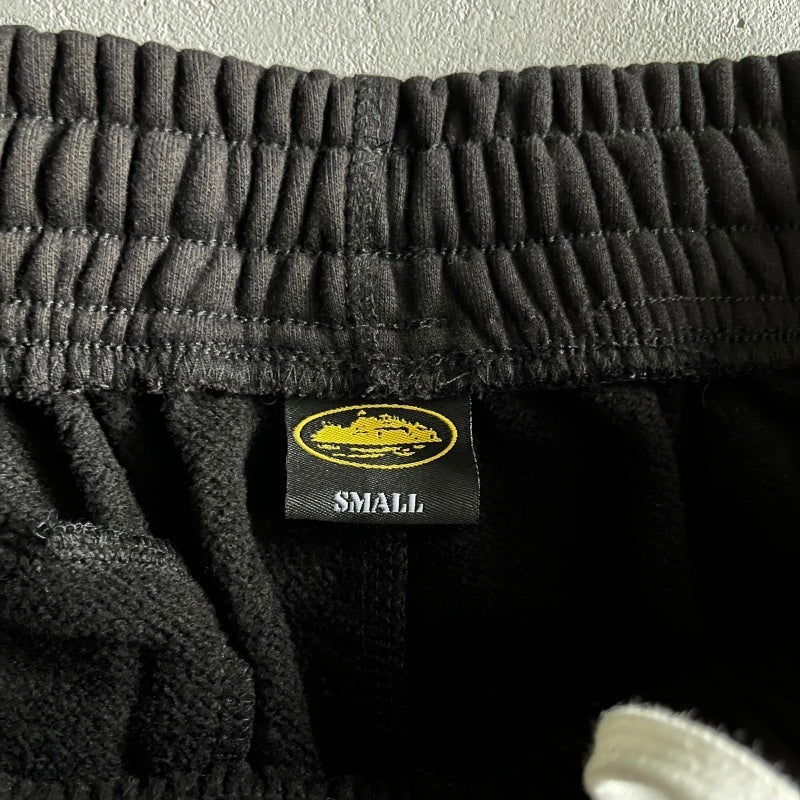 OG Alcatraz Sweatpants - Corteiz [BLACK/GREEN]