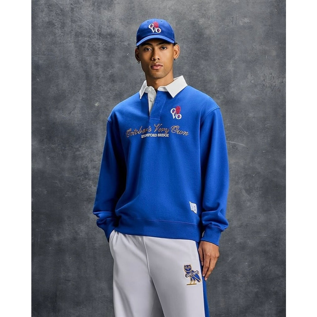 October’s Very Own (OVO) x chelsea FC Rugby Sweatshirt [BLACK/BLUE]