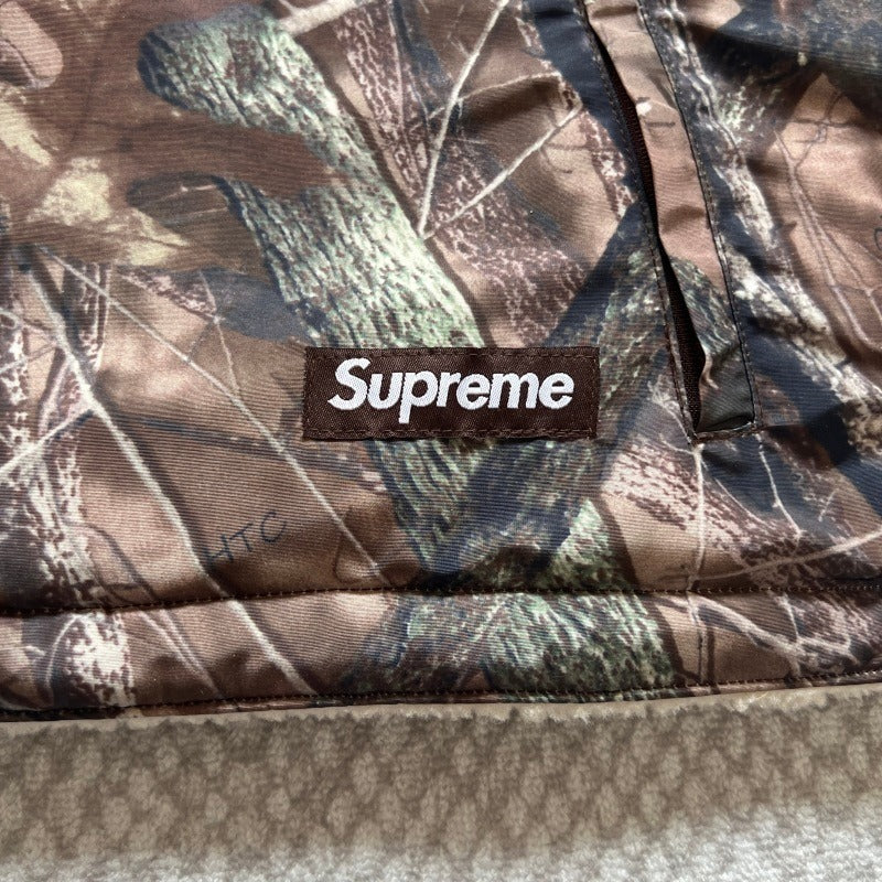 Sup Polartec Shearling Reversible Pullover "Camo"