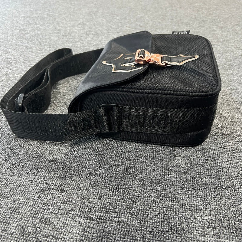 Trapstar Irongate T Crossbody Bag [Can't Rush Greatness Rose Gold/Black Line/White Line/Reflective]