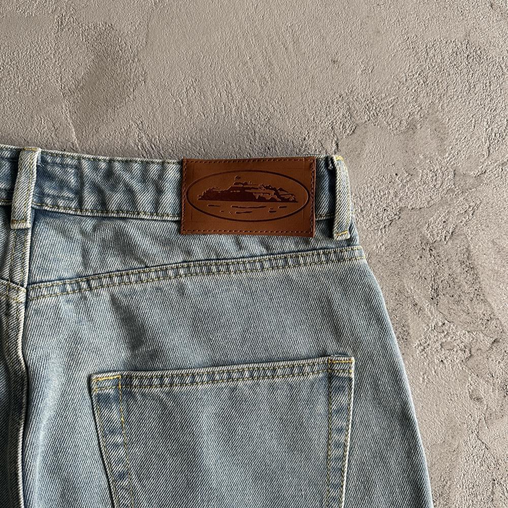 Baggy Denim Shorts - Corteiz [STONEWASH/WASHED BLACK]