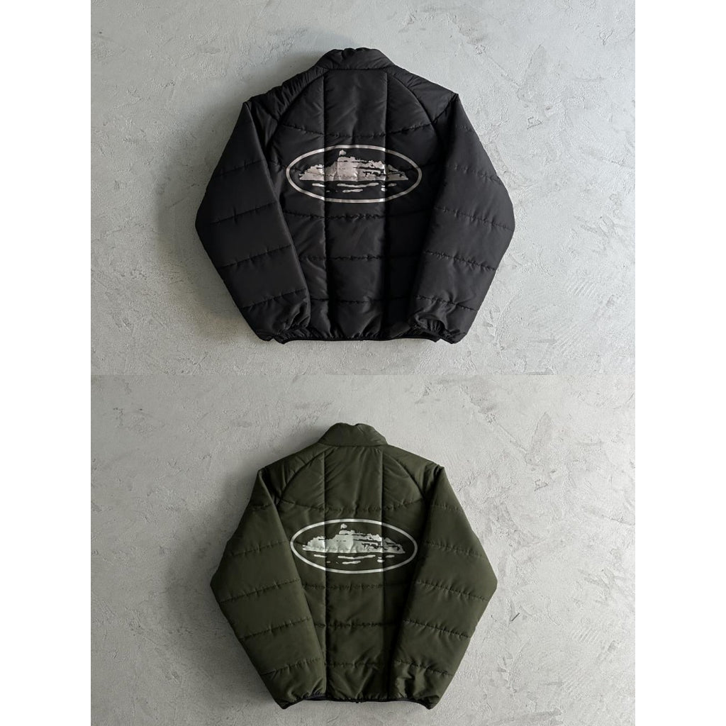 Bellic Insulated Jacket - Corteiz [Black/Olive]