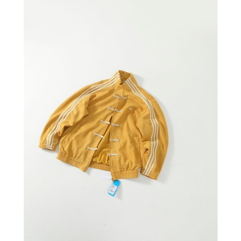 adidas Originals CTT Chinese Tang-Style Suede Jacket - BNIP 100%