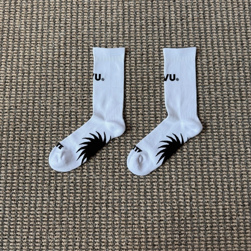 UVU - TRAINING SOCK (Per Packs - 1 Pair White & 1 Pair Black)