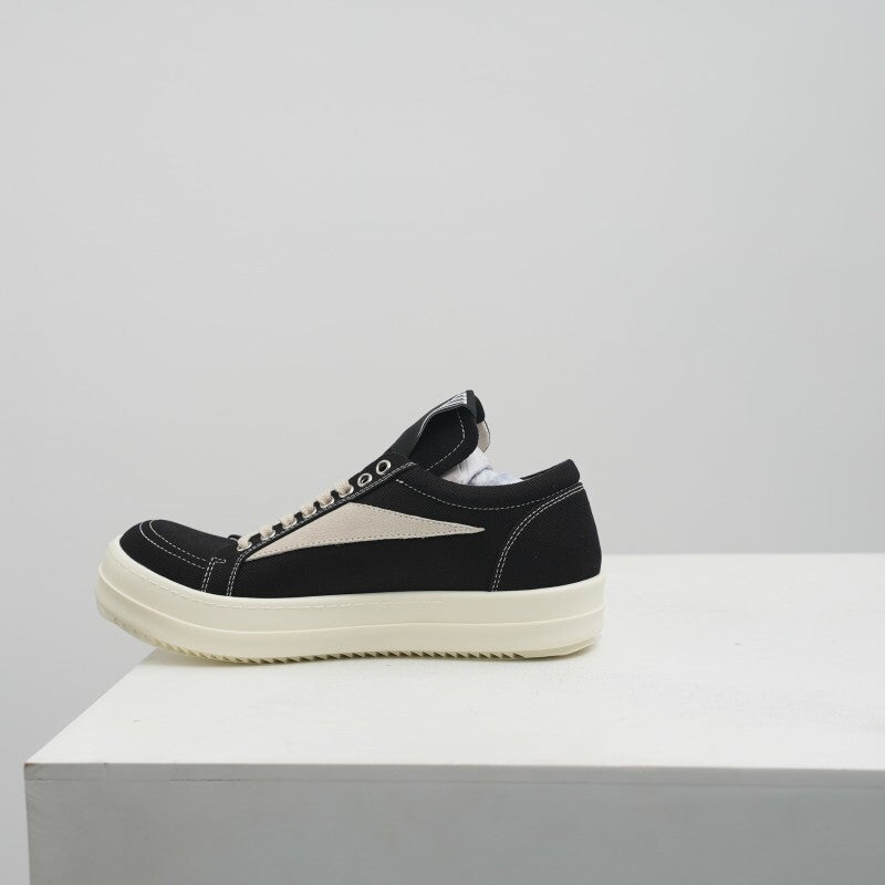 Rick Owens Hollywood DRK.SHDW Vintage Low [BLACK/MILK]