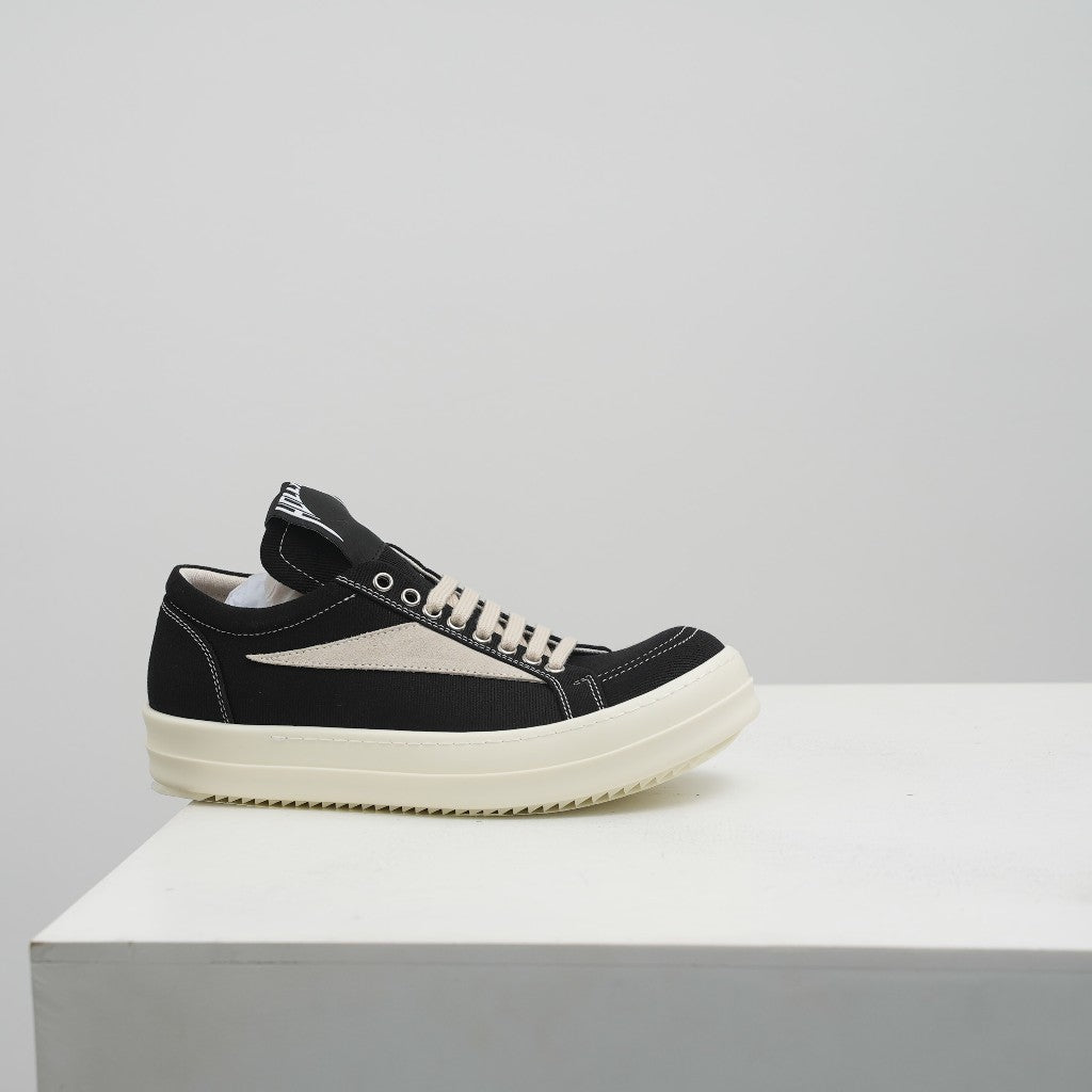 Rick Owens Hollywood DRK.SHDW Vintage Low [BLACK/MILK]