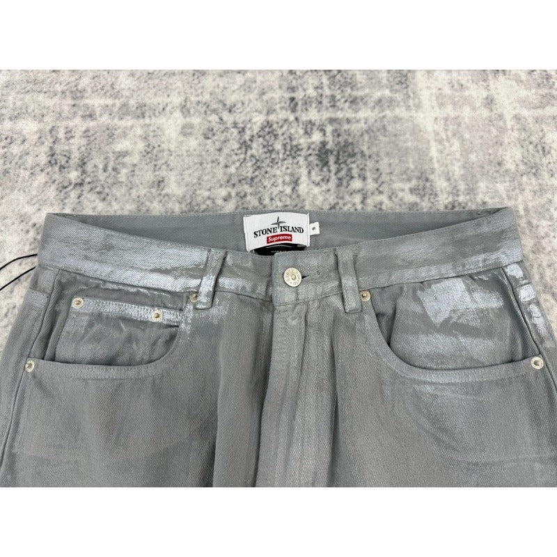 Sup x Stone Island 5-Pocket Jeans [Reflective]