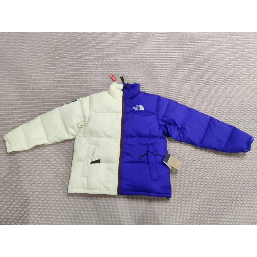 Supreme Mens The North Face Split Nuptse Jacket