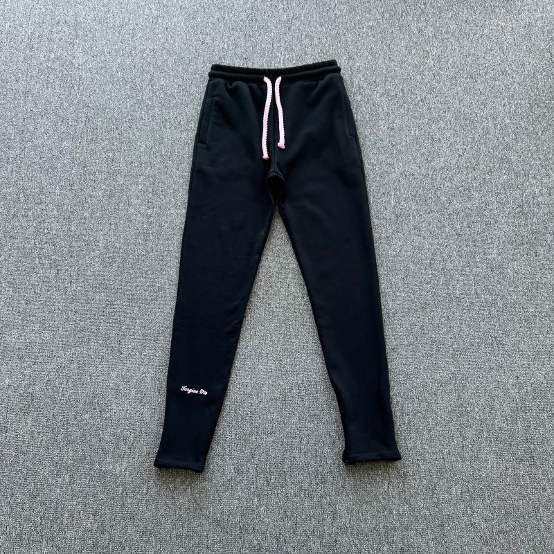 Syna World Syna Logo Tracksuit - Black (Pink Text)