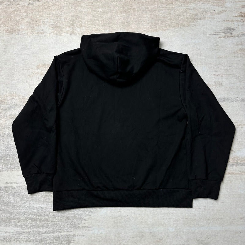 Sp5der OG Rhinestone Logo Hoodie [Black]