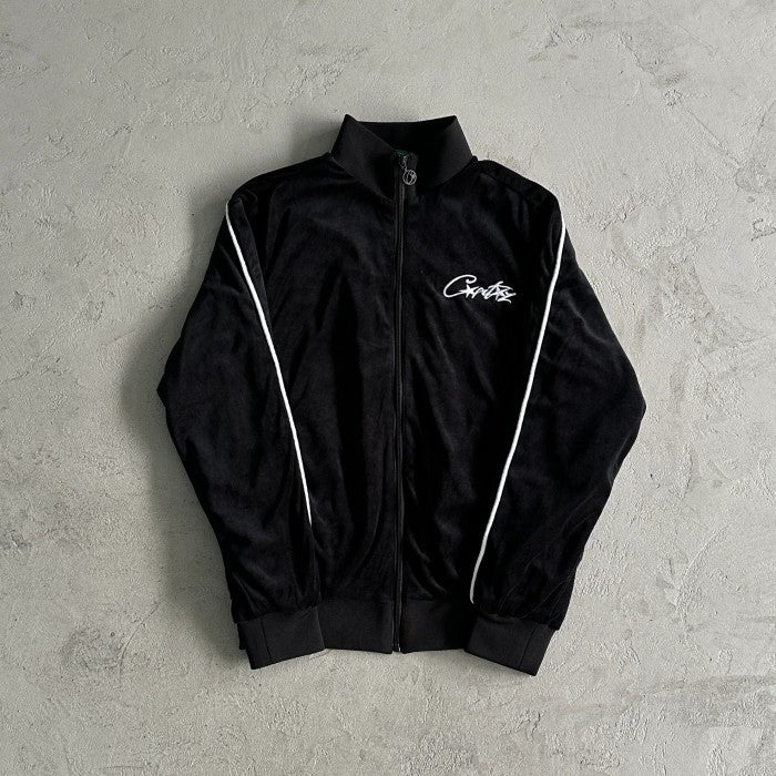 VVS Velour Set/Jacket/Pants - Corteiz [BLACK]