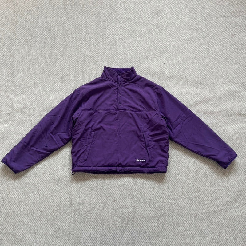 Sup Polartec Shearling Reversible Pullover "Camo"