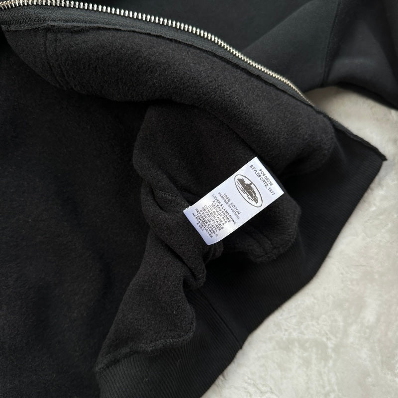 BBK ROYALE ZIP HOODIE/PANTS [BLACK] - Corteiz.RTW