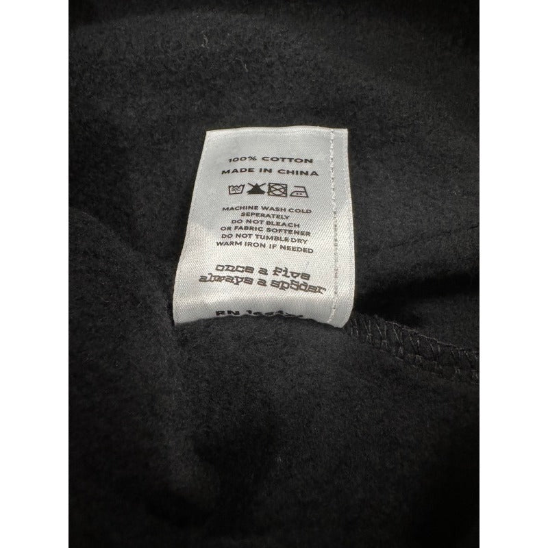 Sp5der VVS Rhinestone Hoodie [Black]