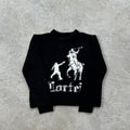 Jackin Knit Sweater - Corteiz.RTW [BLACK/BLUE]