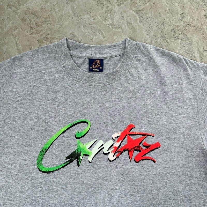 Allstarz Italia Tee - Corteiz [BLACK/GREY/WHITE]