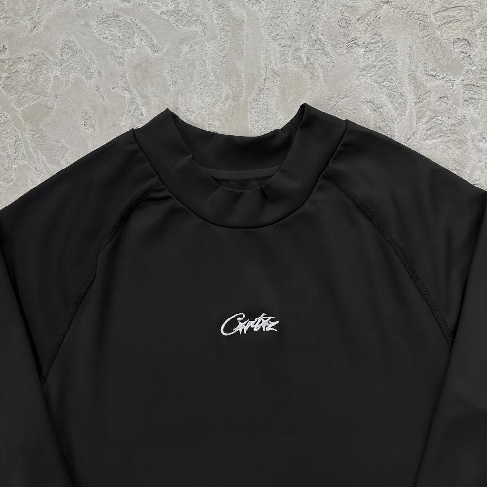 LITEWORK COMPRESSION TOP - Corteiz.RTW [BLACK/WOODLAND CAMO]