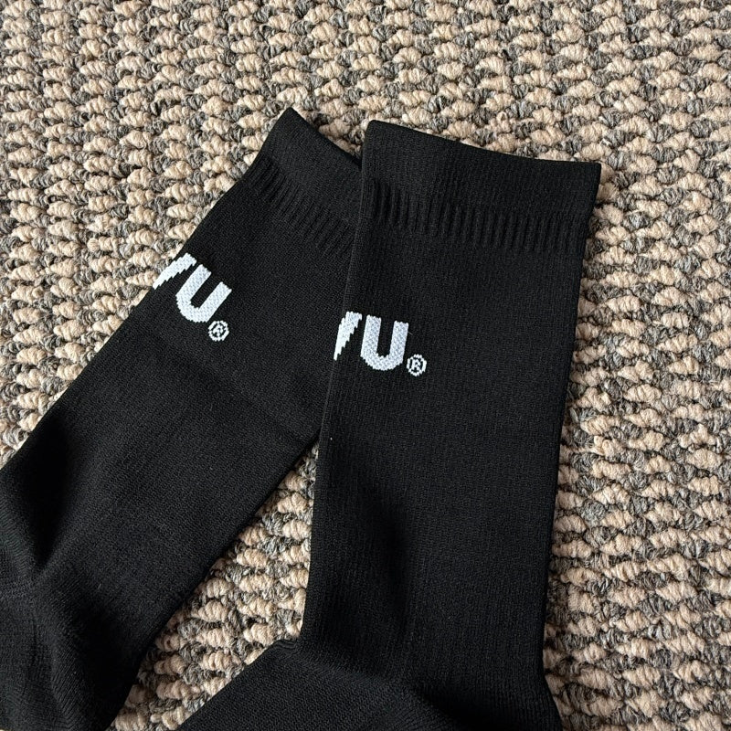 UVU - TRAINING SOCK (Per Packs - 1 Pair White & 1 Pair Black)
