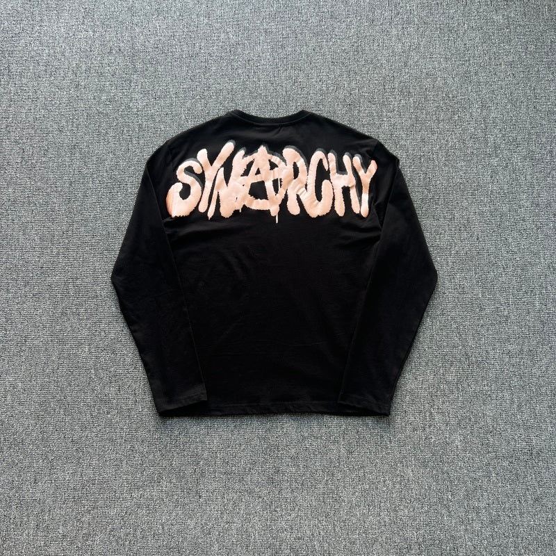 Syna World Synarchy Longsleeve Tee - Black Rose Gold [Can't Rush Greatness]