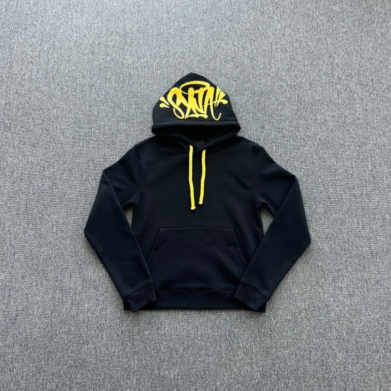 Syna World Syna Logo Tracksuit - Black (Yellow Text)