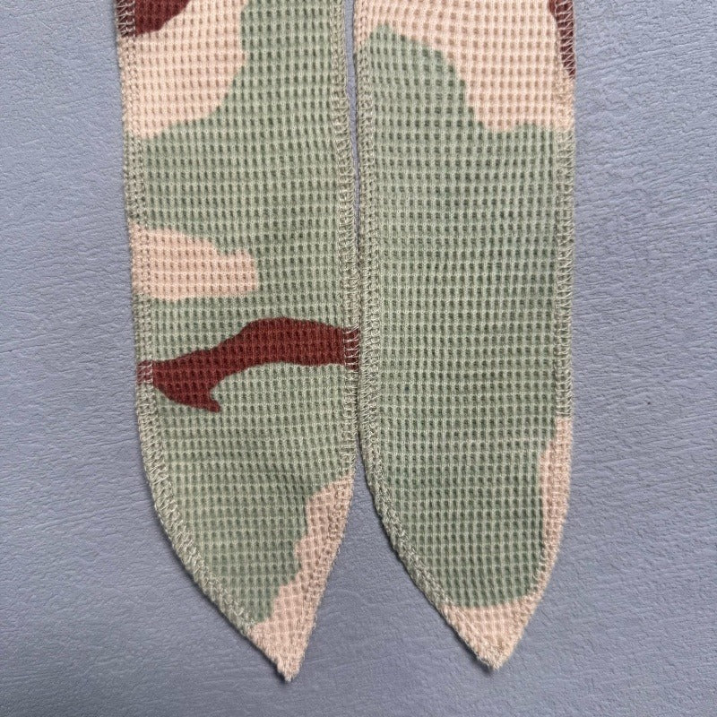 Cotton Wreath Camo Durag - Denim Tears