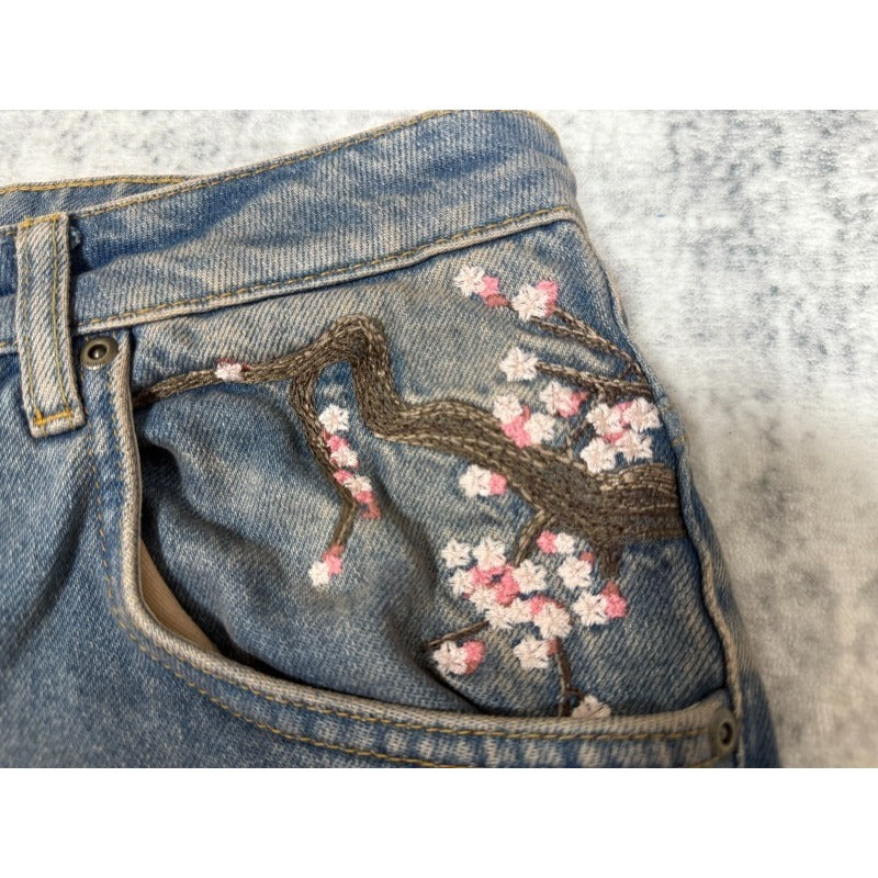 blossom v2" patchwork washed Denim – derschutze