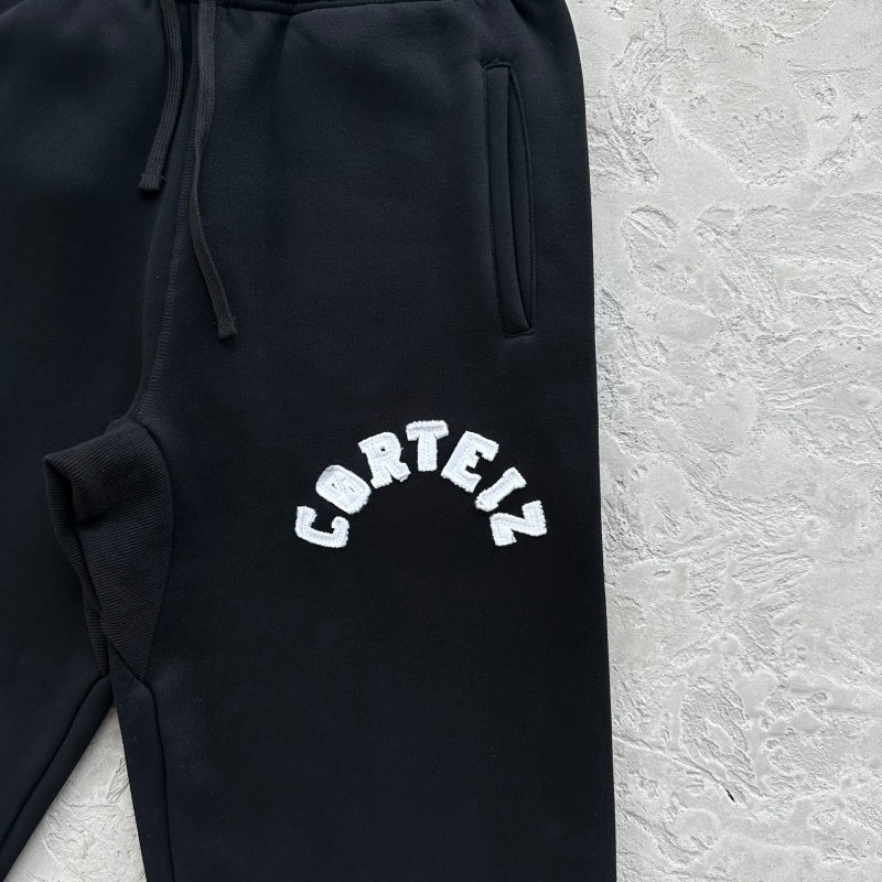Colly Arch - Zip-Up Hoodie/ Sweatpants/ Set - CRTZ.XYZRTW [BLACK]