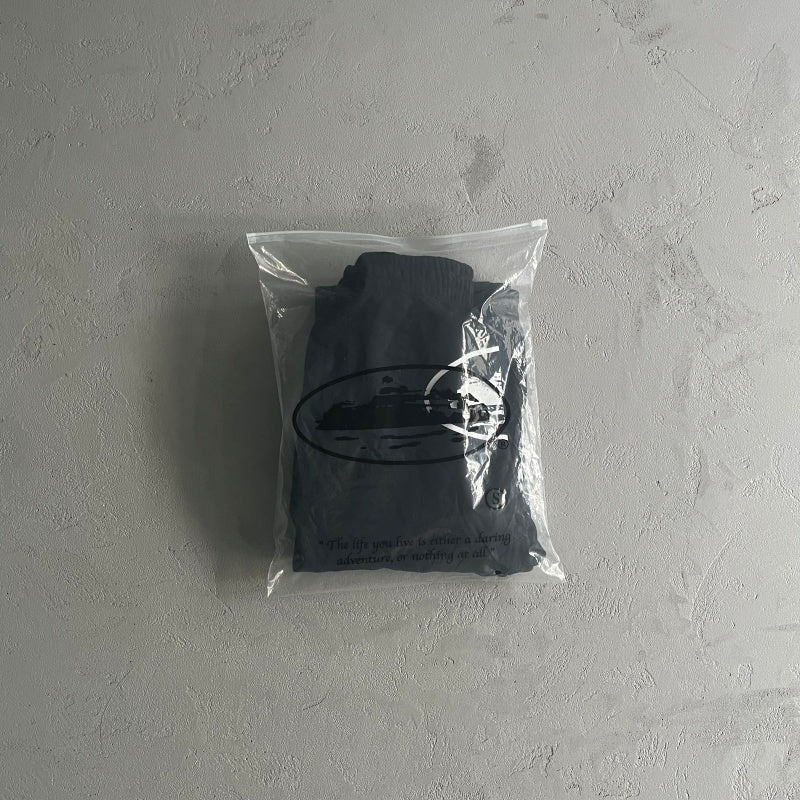 OG Alcatraz Sweatpants - Corteiz [BLACK/GREEN]