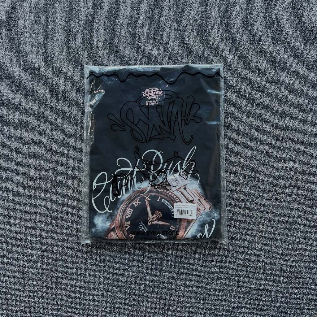Syna Can't Rush Greatness Watch Tee - Black