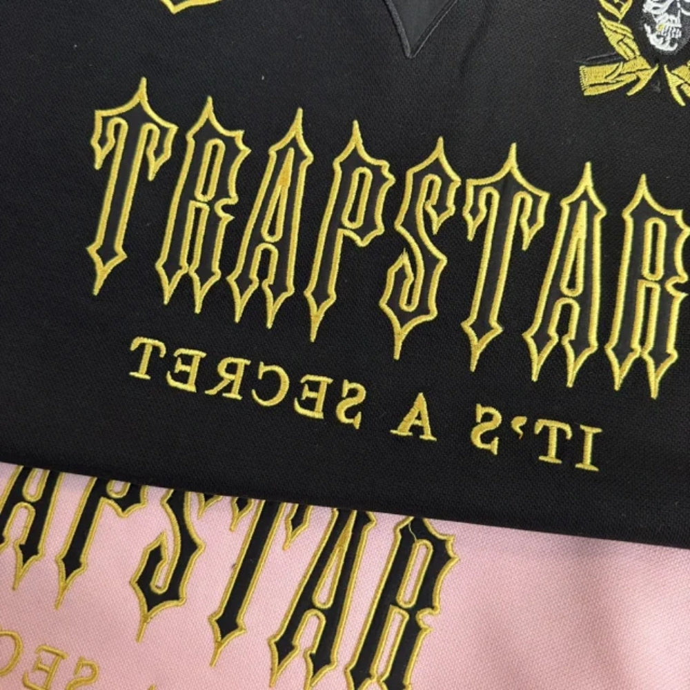 TRAPSTAR - Decoded Logo-embroidery Cotton-pique Polo Shirt