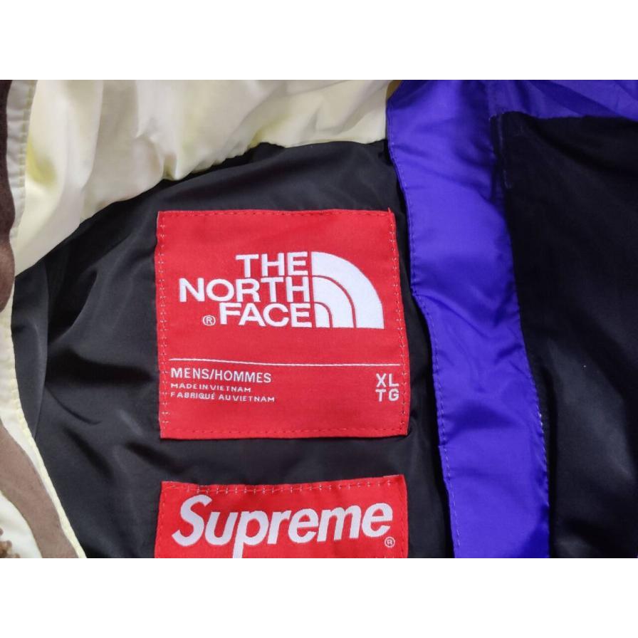 Supreme Mens The North Face Split Nuptse Jacket