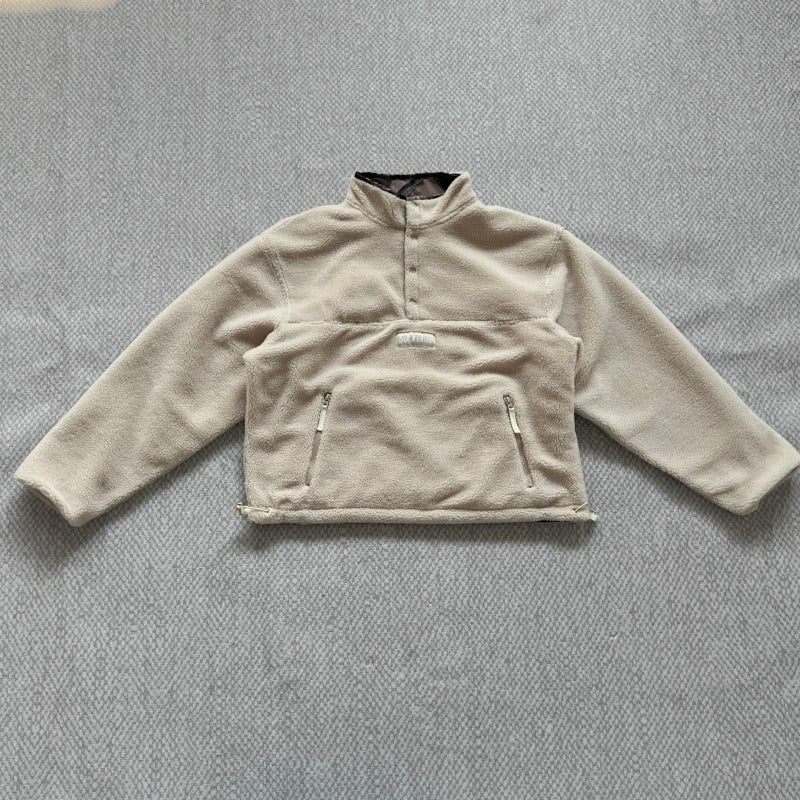 Sup Polartec Shearling Reversible Pullover "Camo"