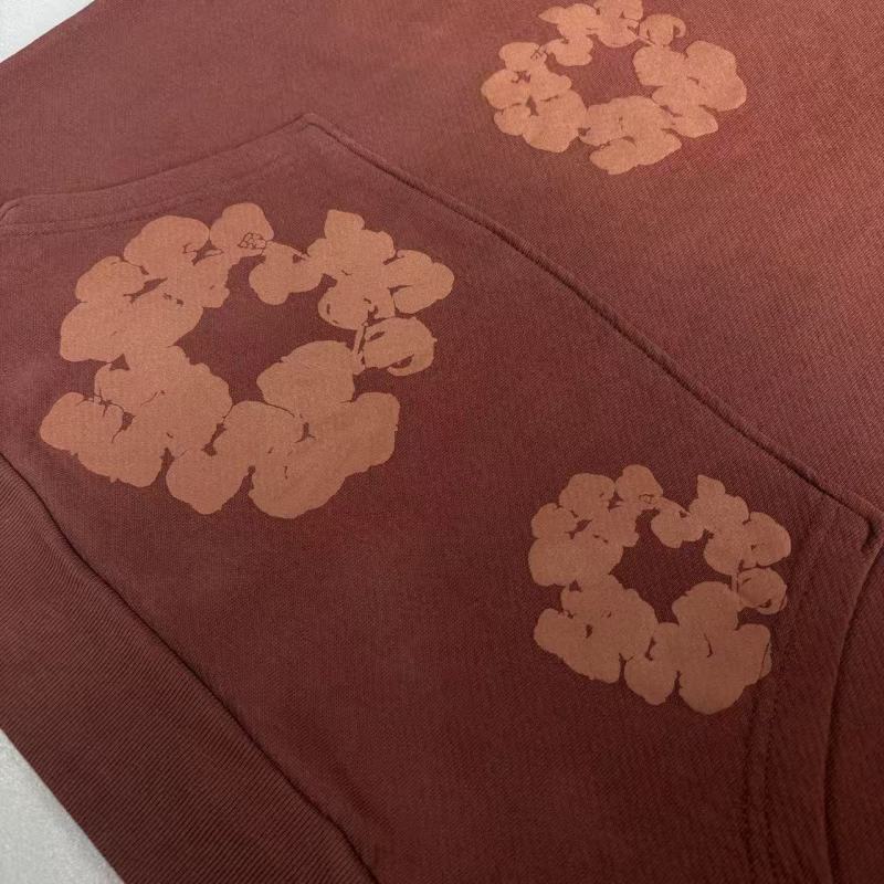 Denim Tears - Mono Cotton Wreath Hoodie [Brown]