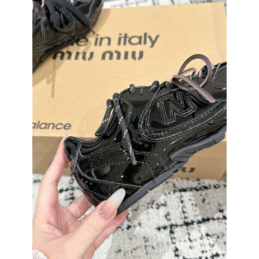 New Balance 530 SL Miu² Black Patent