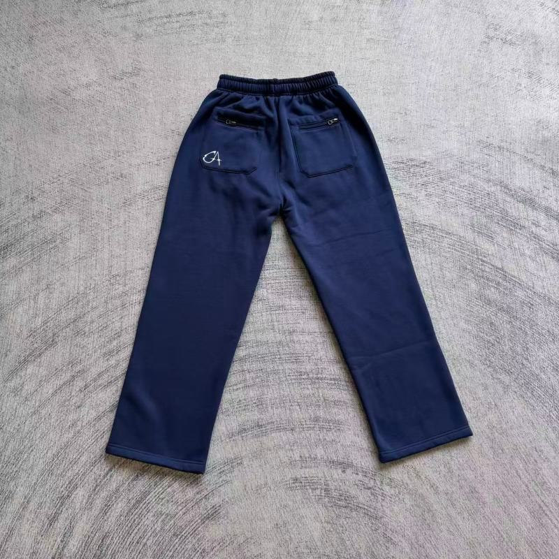 Garms Affiliated  - SIGNATURE ZIP-UP HOODIE / SWEATPANTS / TRACKSUIT - NAVY