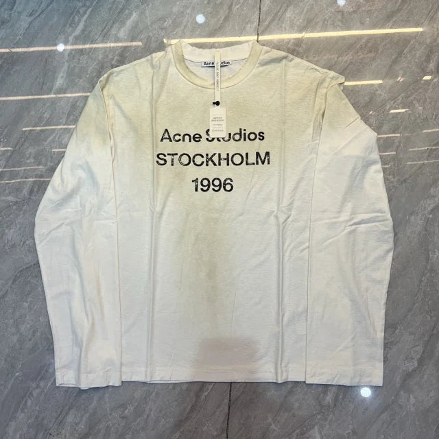 Stockholm 1996 Logo Long Sleeve Shirt - Relaxed Fit [All Colors] - ACN STD
