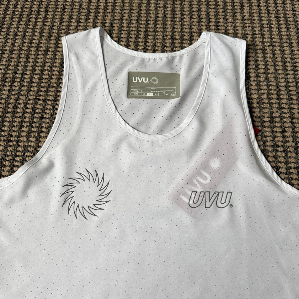 UVU Running Vest - White