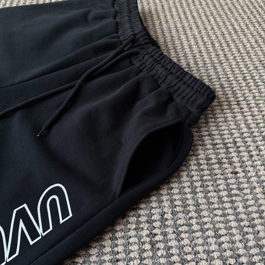 UVU x Gleason's Gym Performance Cut-Off shorts - Black
