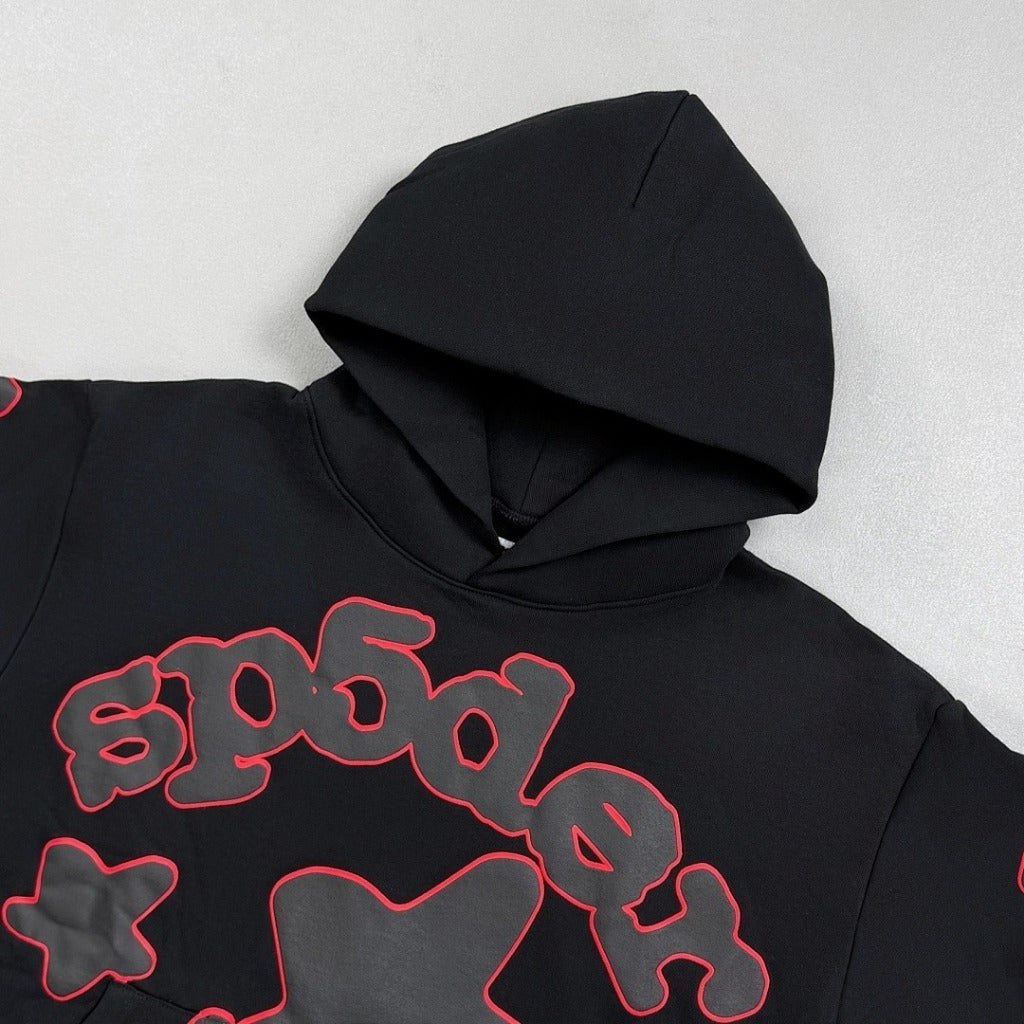 Sp5der Beluga Outline Hoodie