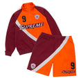 Equipe Half Zip - Sweatshirt / Shorts / Set - Dark Orange - Supreme
