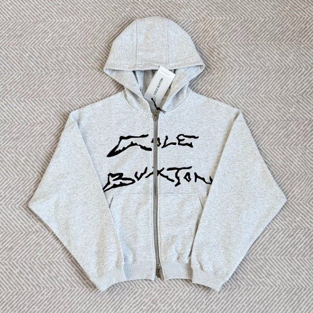 AKIMBO X COLE BUXTON - Zip Up Grey Hoodie