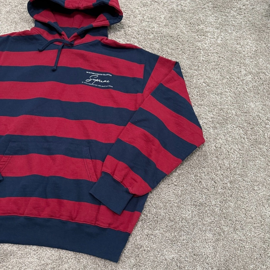 Martine Rose Hooded Sweatshirt Stripe - Supreme