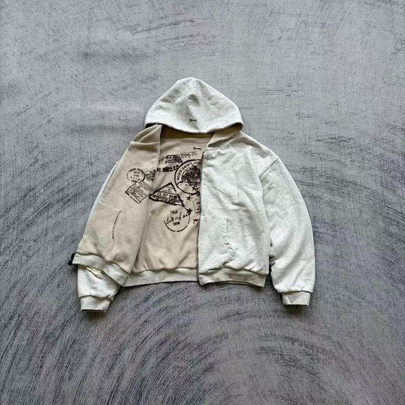 Reaven Reversible Thermal Zip Hoodie